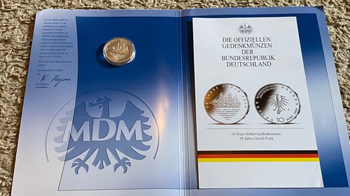 Euro silbermünze 2008 - 10, 50