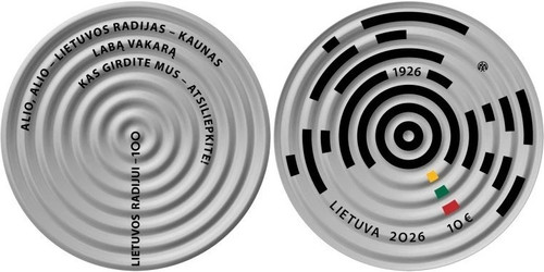 Litauen 2026 euro silber - 10,