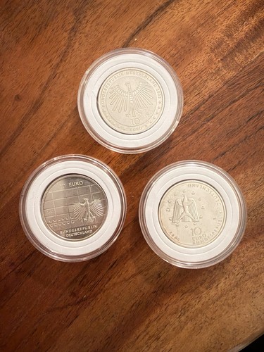 Euro silbermünzen - 10,