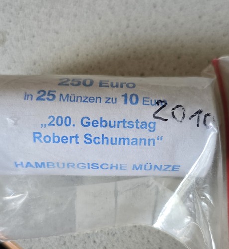 Euro silber münzen robert - münzen, "robert