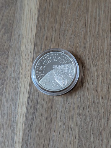 Euro silber münze 2004 - münze, d