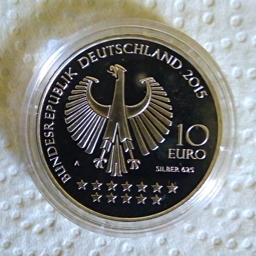 Euro gedenkmünze brd 2015 - 10,
