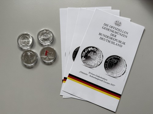 Euro sammlermünzen - 4x,