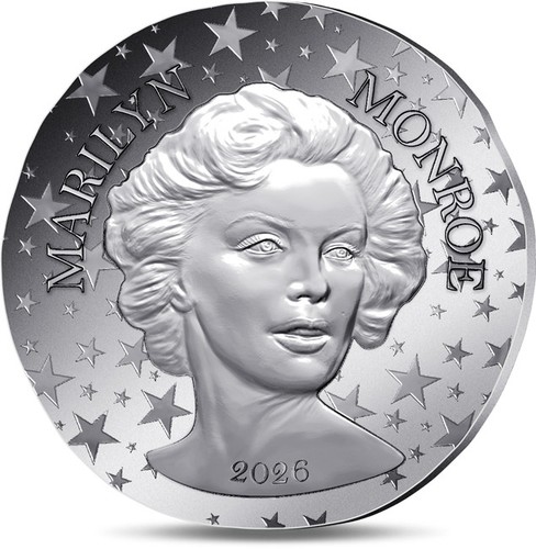 Marilyn monroe euro silber - monroe,