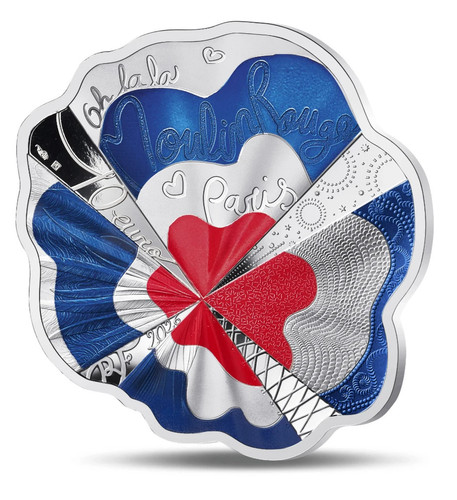 Euro moulin rouge silber pp - euro,