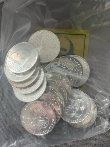 Euro silbermünzen 925 - 10-euro,