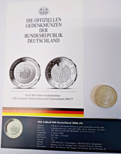 Euro 2006 silber fifa - 10,