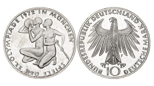 Euro silber münzen - 10,