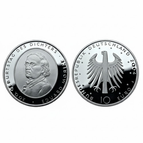 Gedenkmünze euro brd - 10,