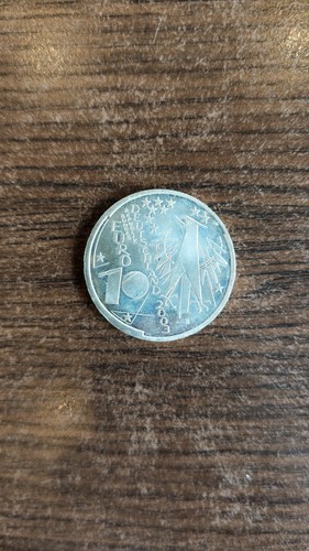 Euro silbermünze 2003 - silbermünze, d