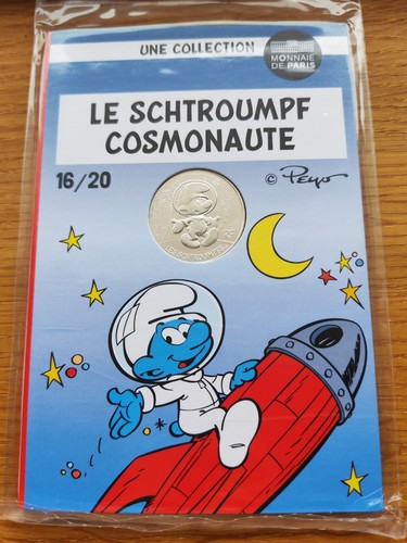 Euro silber schlümpfe - 10,