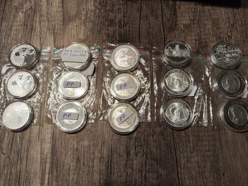 Euro gedenkmünzen 925er - euro,