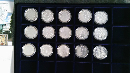 Euro silber münzen - euro,