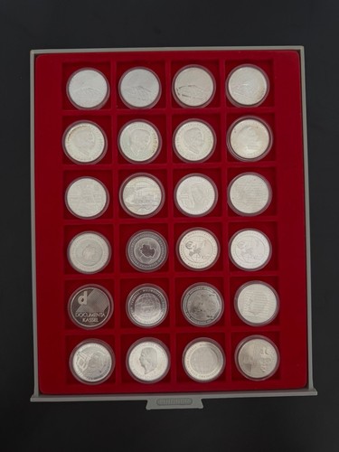 24x euro silber - 10,