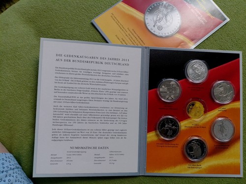 Euro gedenkmünzen - 6, 10