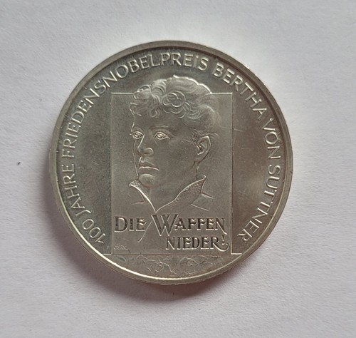 Euro silbermünze 2005 100 - 10,