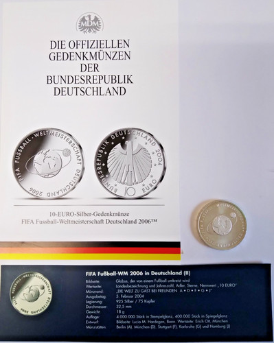 Euro 2004 silber fifa - 10,