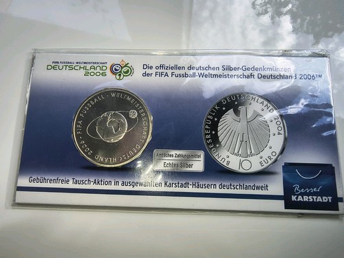 Euro silbermünze fußball - euro,