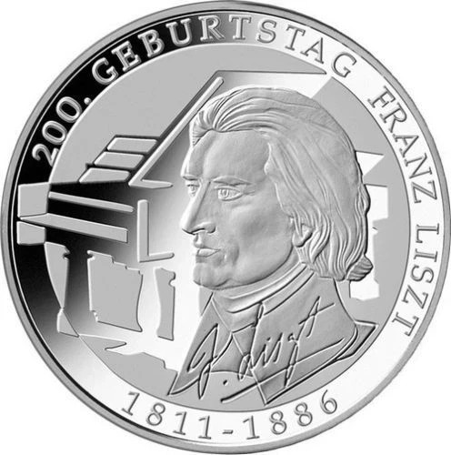 Euro silber gedenkmünze - 10,