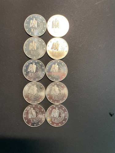 Euro gedenkmünzen - 10, 10