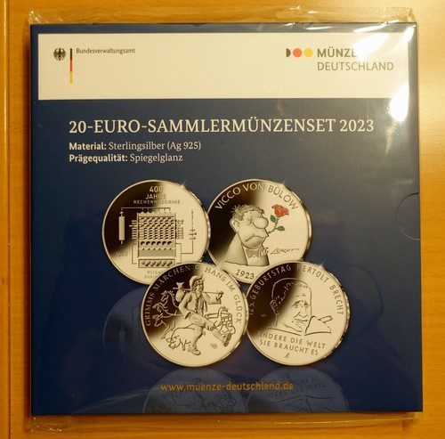 Euro silber - 20,