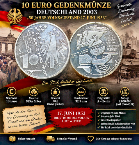 Euro gedenkmünze - 10,