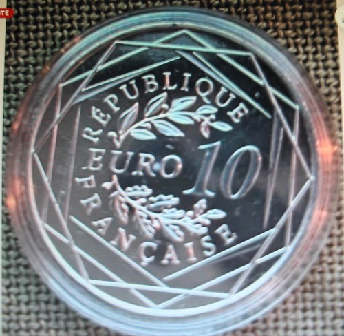 Euro silbermünze - 10,